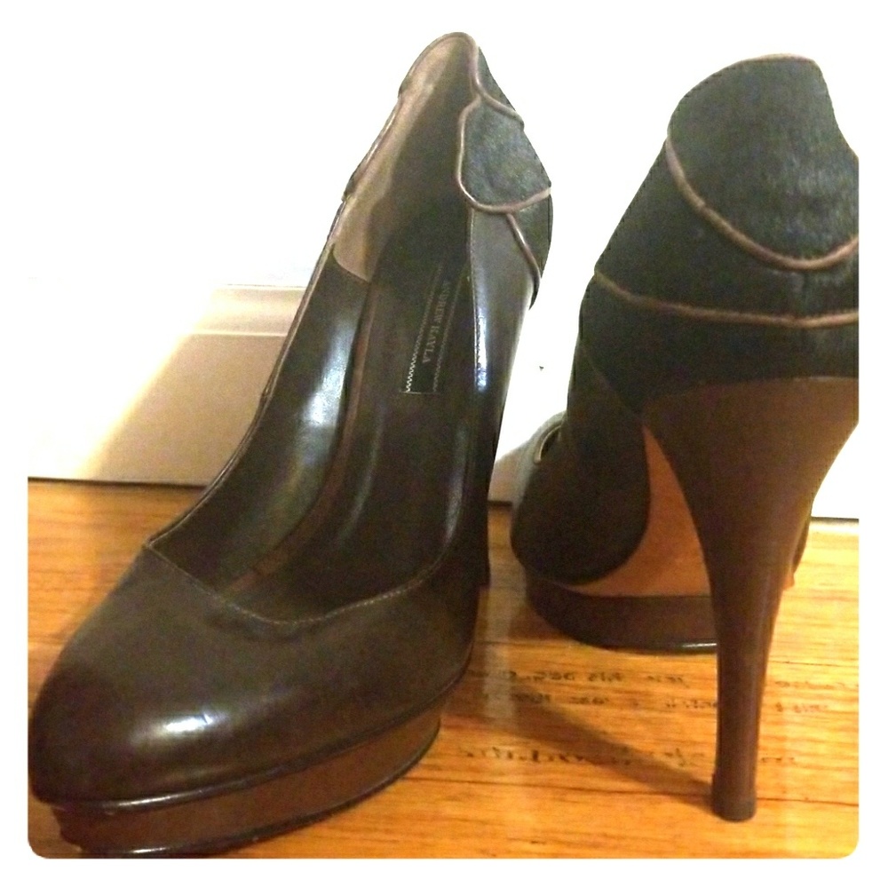 Beautiful leather heels